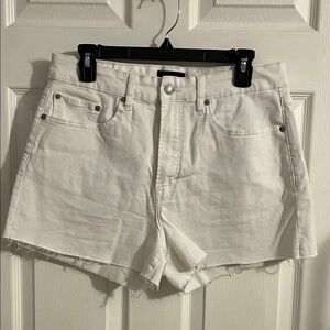 Lucky Brand White Jean Shorts